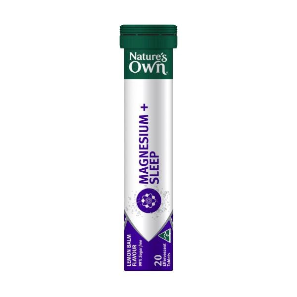 Nature's Own Magnesium + Sleep Effervescent with Passionflower | 20 pack
