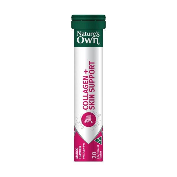 Nature's Own "Magnesium + Skin Support Effervescent with Collagen |  Zinc & Vitamin C"