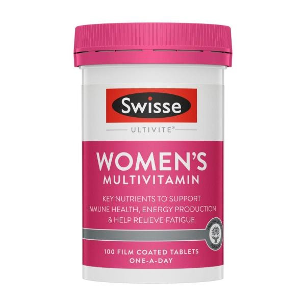 Swisse Ultivite Women's Multivitamin With Key Nutrients | 100 pack
