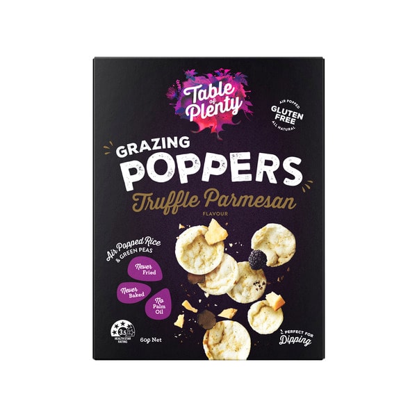 Table Of Plenty Grazing Poppers Truffle Parmesan | 60g