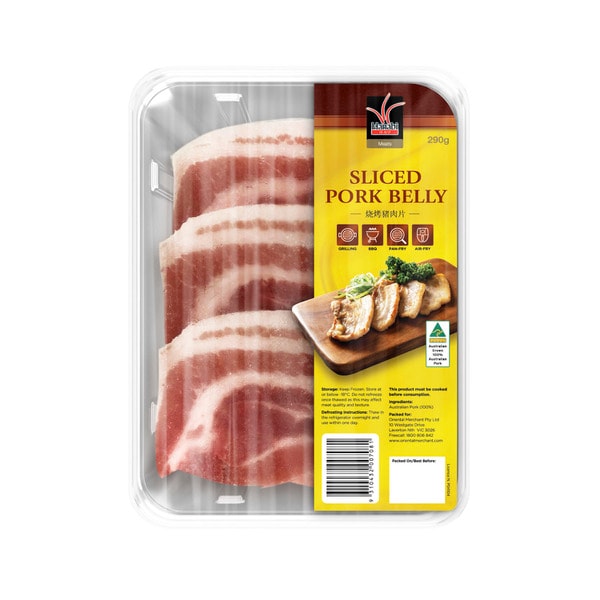 Hanabi BBQ Pork Belly Sliced | 290g