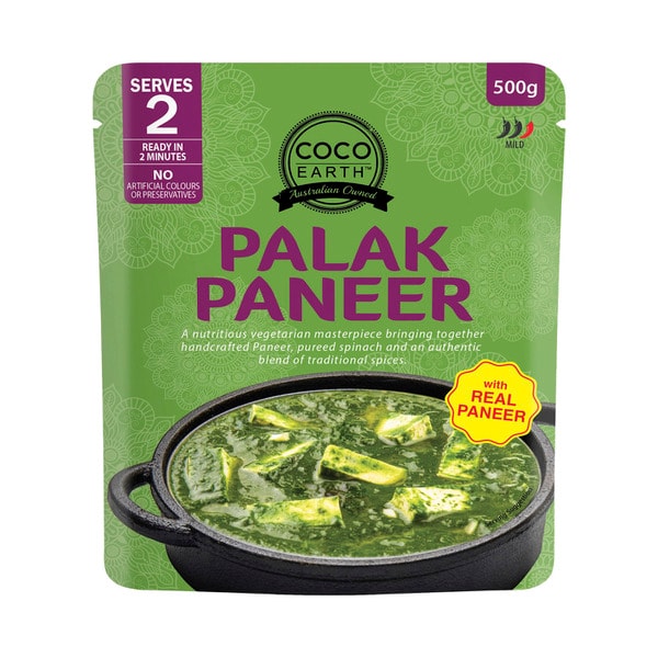 Coco Earth Palak Paneer Curry | 500g