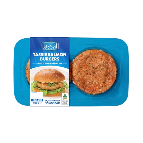 Tassal Salmon Burgers | 200g