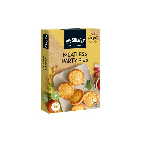 Pie Society Meatless Party Pies | 330g