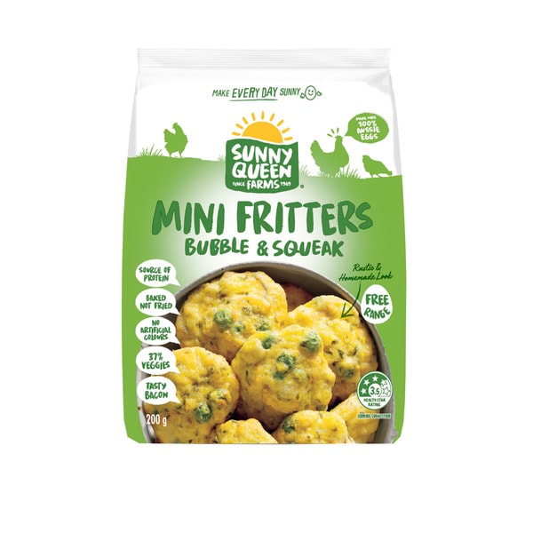 Sunny Queen Bubble & Squeak Mini Fritters | 200g