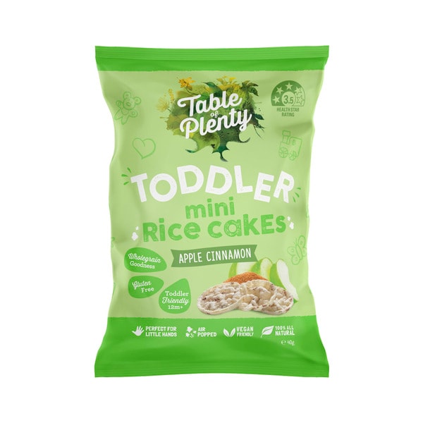 Top Toddler Mini Rice Cake Apple & Cinnamon | 40g