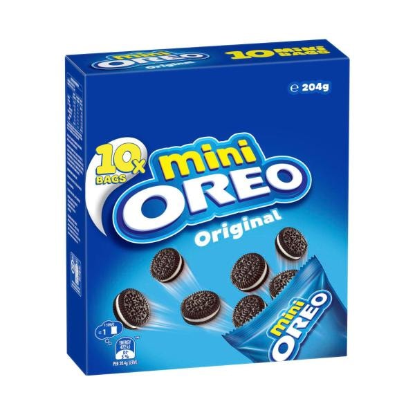Oreo Original Mini Cookies Multipack | 204g