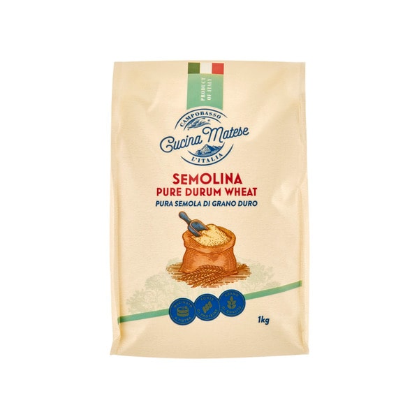 Cucina Matese Semolina Pure Durum Wheat | 1kg