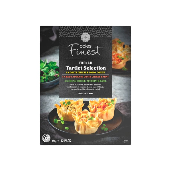 Coles Finest French Tartlets | 125g