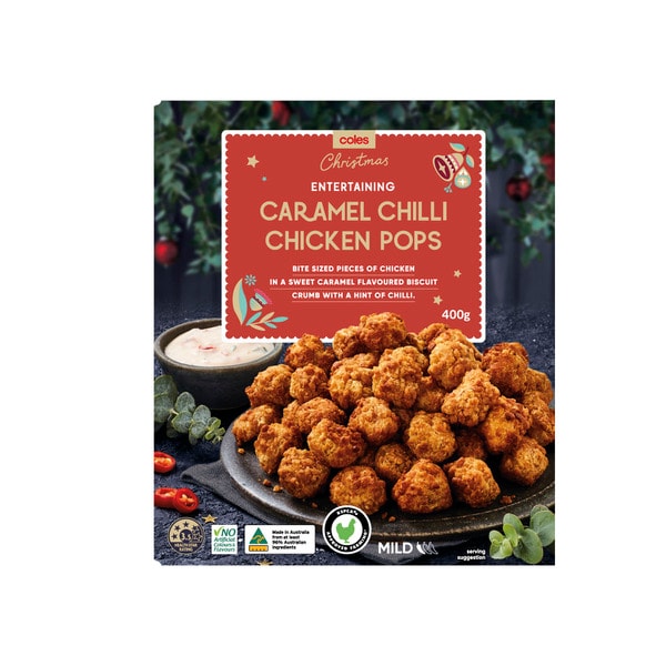 Coles Popcorn Chicken Chilli Caramel | 400g