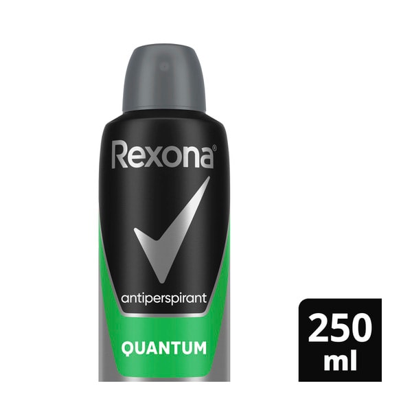 Rexona Men's Antiperspirant Aerosol Deodorant Quantum | 250mL