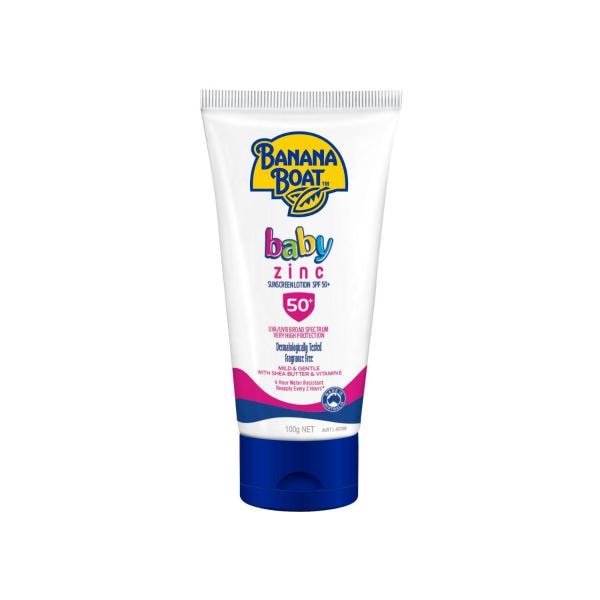 Banana Boat Baby Sunscreen Lotion Zinc SPF50+ | 100g