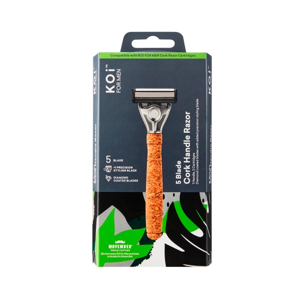KOi For Men Cork 5 Blade Razor Kit | 1 each
