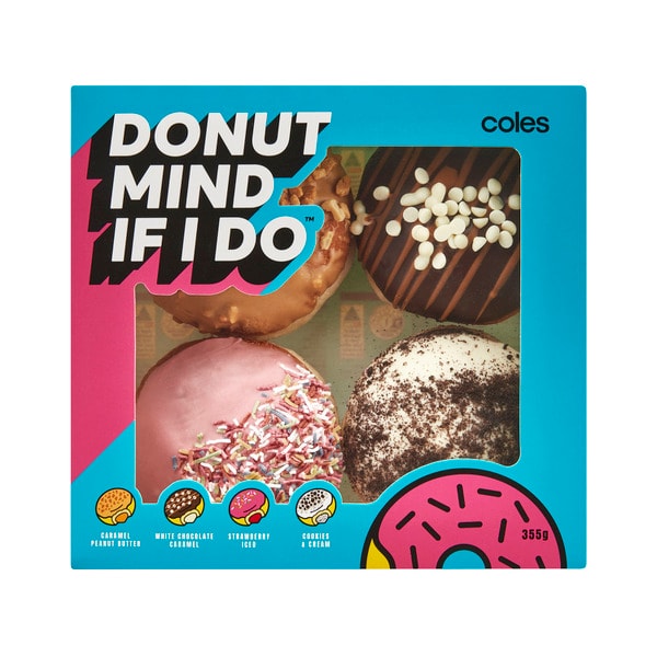 Dmiid Caramel And Salted Peanut Butter White Chocolate Caramel Cookies And Cream & Strawberry Iced | 4 pack