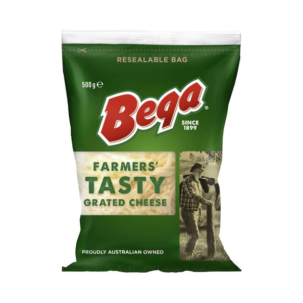 Bega Dairy Tasty Grated Cheese | 500g