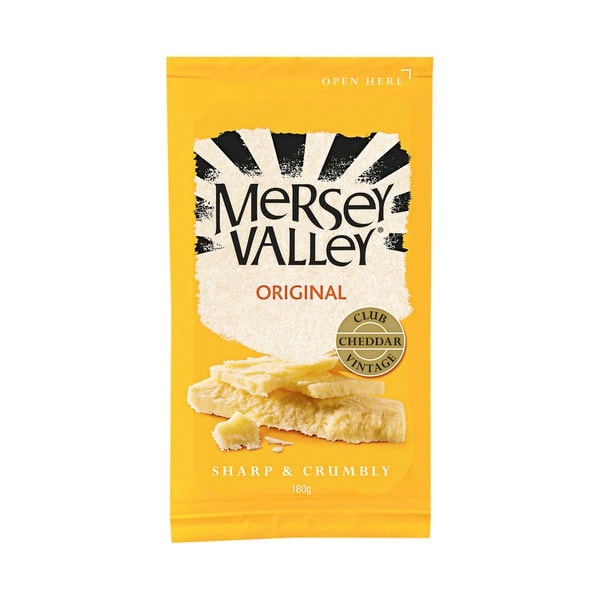 Mersey Valley Club Dairy Original Vintage Cheddar Cheese | 180g