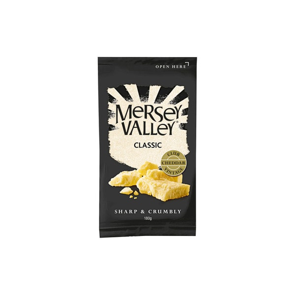 Mersey Valley Club Vintage Dairy Extra Tasty Cheddar Cheese | 180g