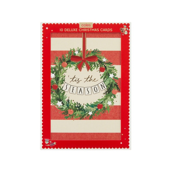 Coles Deluxe Cards 10 Pack | 1 each