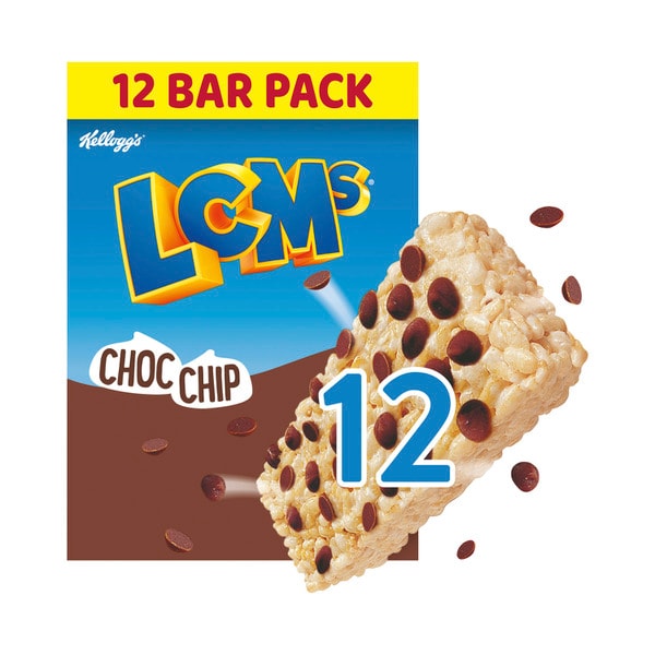 Kellogg's LCMs Rice Bubbles Choc Chip 12 Pack | 240g