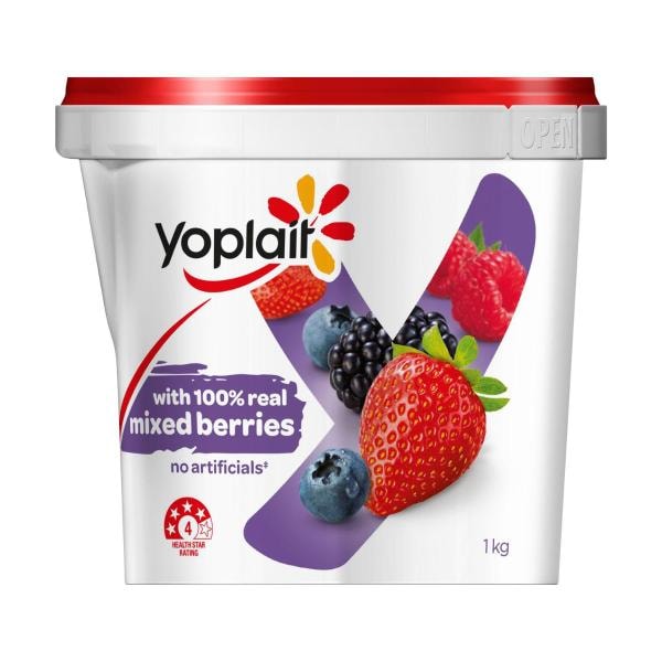 Yoplait Yoghurt Mixed Berry | 1kg