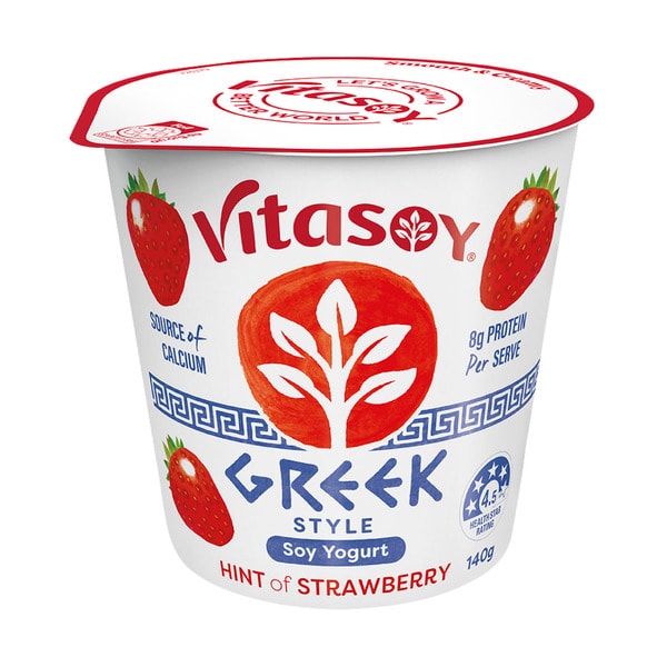 Vitasoy Soy Yogurt Strawberry | 140g