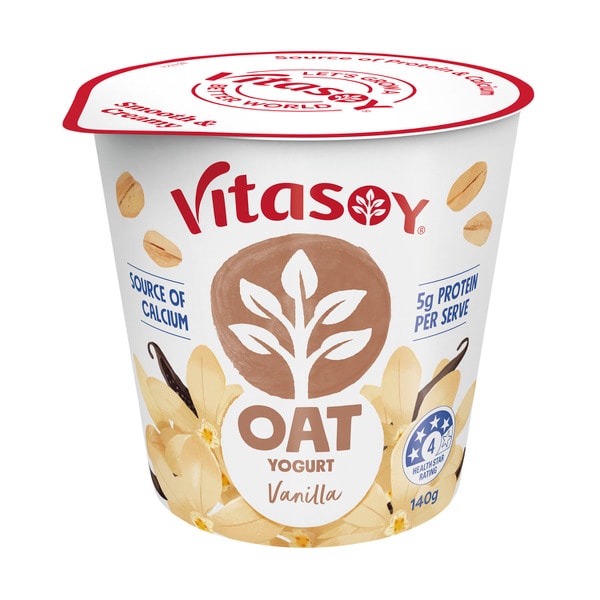 Vitasoy Oat Yogurt Vanilla | 140g