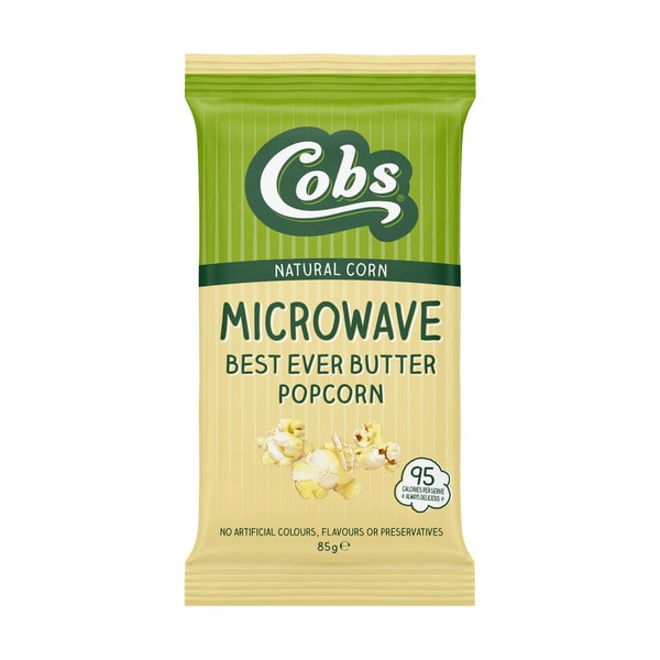 Cobs Microwave Popcorn Butter | 85g