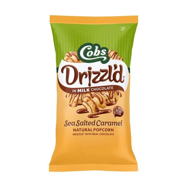 Cobs Drizzld Popcorn Sea Salted Caramel | 110g