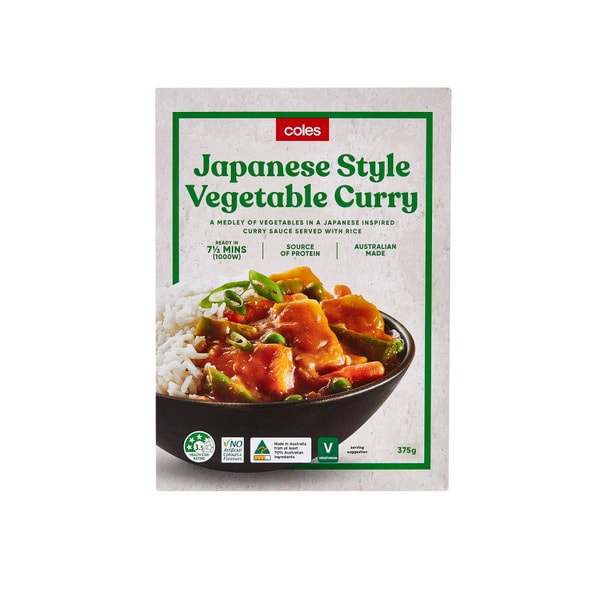 Coles Japanese Style Vegetable Curry | 375g