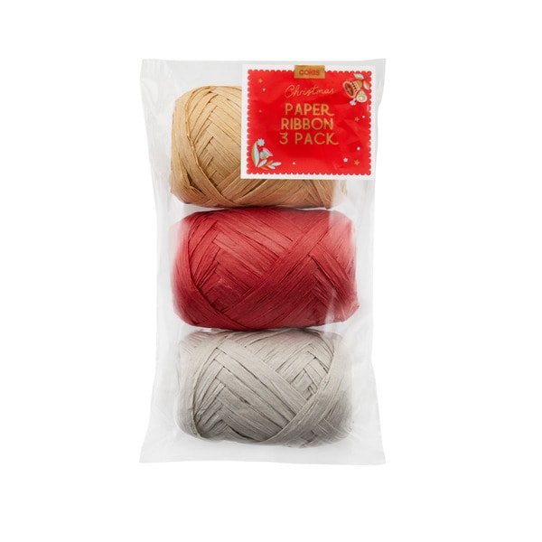 Coles Paper Ribbon 3 Pack | 1 each