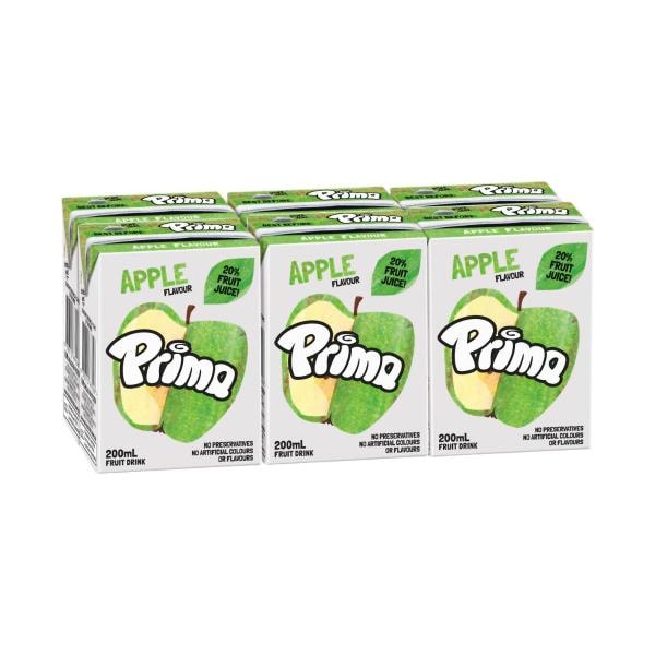 Prima Apple Fruit Drink Multipack 200mL | 6 pack