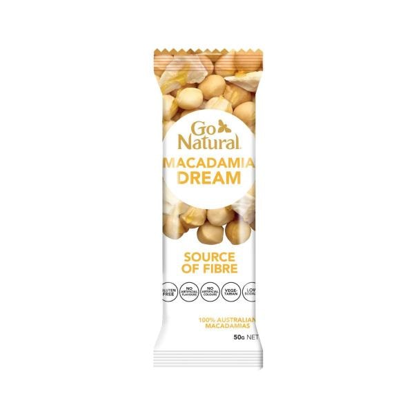 Go Natural Macadamia Dream Bar | 45g