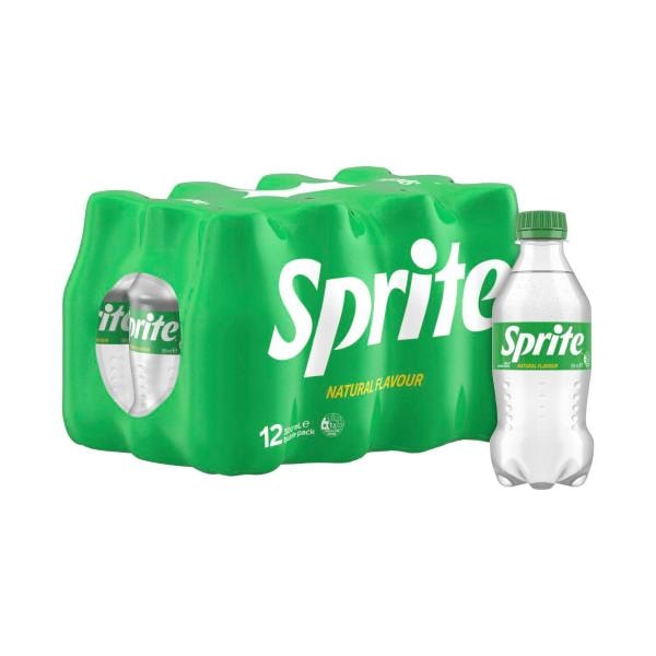 Sprite Lemonade Flavoured Soft Drink 12x300mL | 12 pack