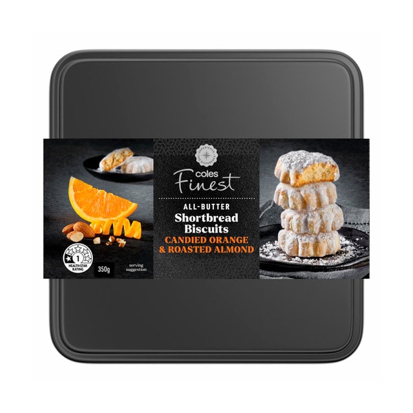 Coles Finest All-Butter Shortbread Biscuits | 350g