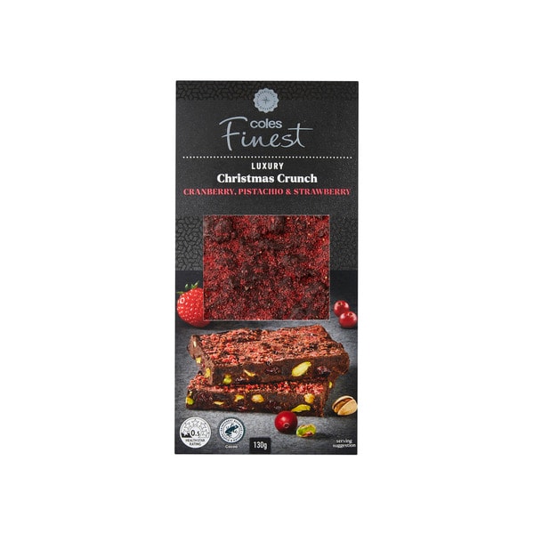 Coles Finest Luxury Christmas Crunch | 130g