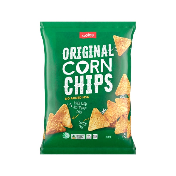 Coles Corn Chips Original | 175g