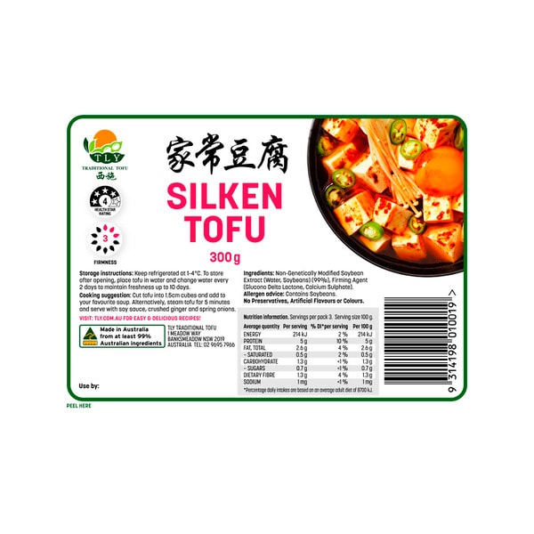 TLY Silken Tofu | 300g