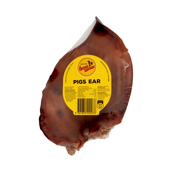Bow Wow Pig Ear Dog Treats | 1 each