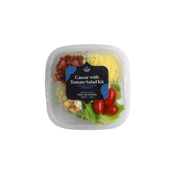 Salad Fresh Caesar Bacon & Tomato Salad Kit | 235g