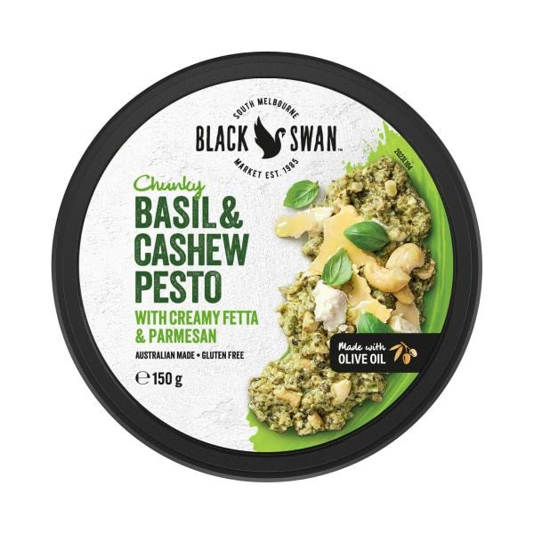 Black Swan Dip Chunky Basil Pesto & Cashew | 150g