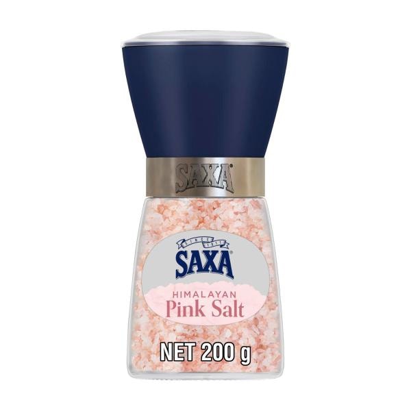 Saxa Pink Himalayan Salt Refillable Grinder | 200g