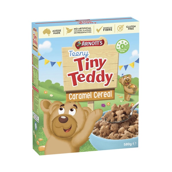 Arnott's Teeny Tiny Teddy Cereal Caramel | 580g