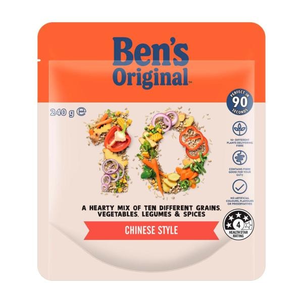 Ben's Original Rice 10+ Chinese Style Pouch | 240g
