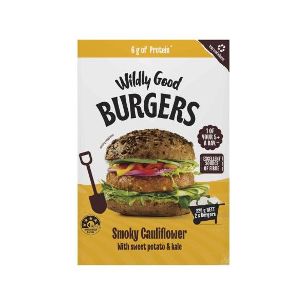 Wildly Good Burgers Smokey Cauliflower | 220g