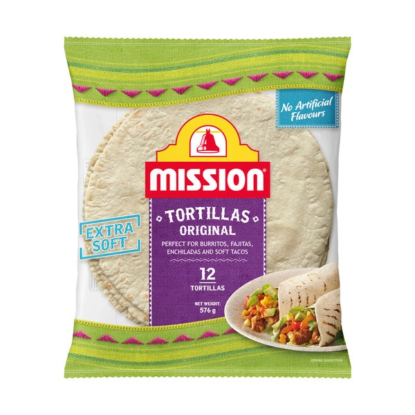 Mission Original Burrito 12 Tortillas | 576g