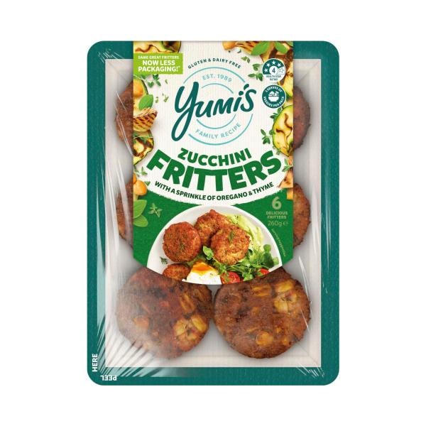 Yumis Zucchini Veggie Fritter | 260g