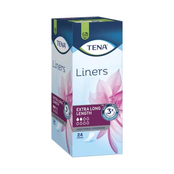 Tena Extra Long Incontinence Liner | 24 pack