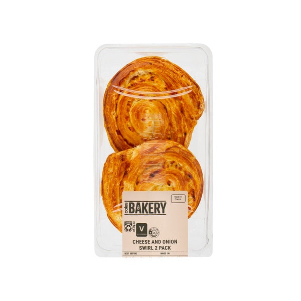 Coles Cheese & Onion Swirl Pastry | 2 pack