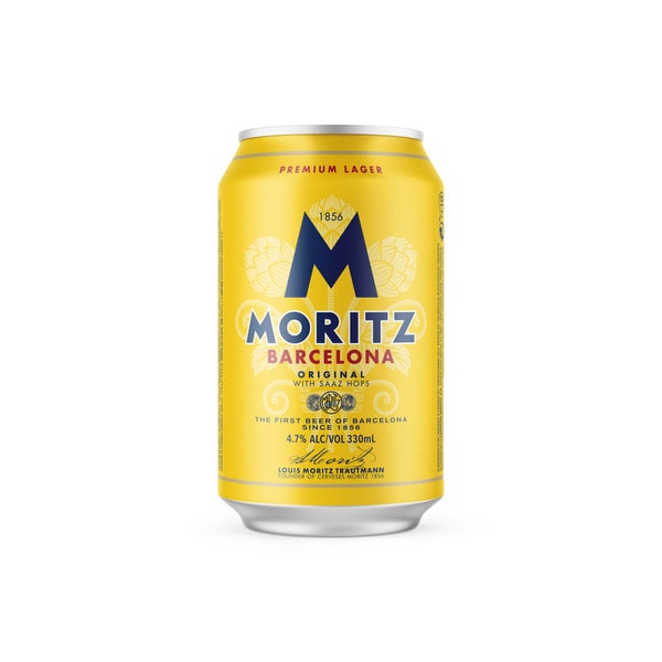 Moritz Lager Can 330mL | 24 Pack