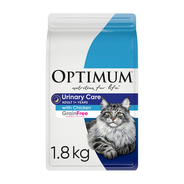 Optimum Grainfree Dry Cat Food Adult Urinary Care Chicken | 1.8kg
